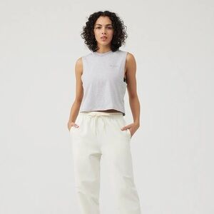 Outdoor Voices Boyfriend Tank Heather Grey Medium